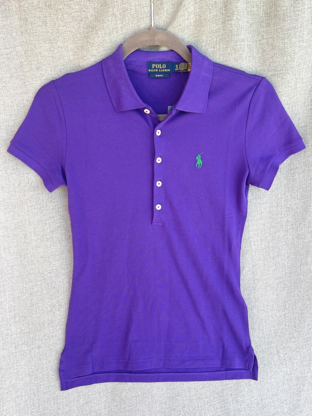 Polo Ralph Lauren Slim Fit Polo shirt  purple size XS